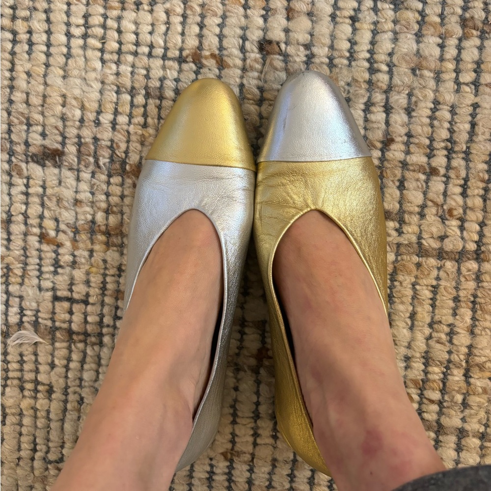 BOTTI flat - bicolor silver and gold US8